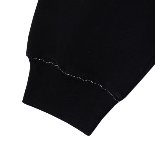 SDSA男士秋冬新款痞帅男装简约纯色金属装饰圆领卫衣百搭宽松上衣 商品图4