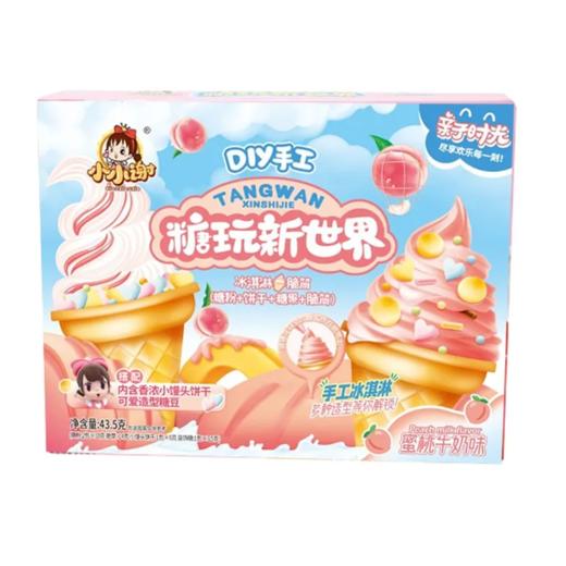 【超市】小小谢冰淇淋脆筒43.5g 商品图0