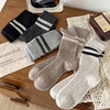 【潮系百搭堆堆袜】秋冬袜子 女中筒棉袜日系ins风复古麻花纹无骨袜 秋冬款女士堆堆潮袜 日系复古麻花袜  柔软无骨设计 潮流堆堆感  温暖又时髦 商品缩略图0
