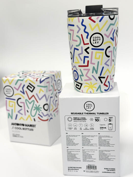 【困妈专属】西班牙惊奇世界保温杯家族限时返场❗ 礼品袋、杯套限时抢购】N款花色+304不锈钢，安全无毒，保热保冷，萌趣图案随心选 商品图3