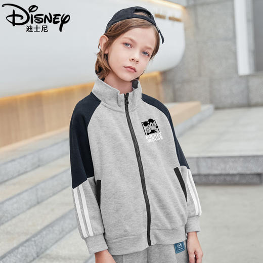迪士尼男童外套春季2025新款儿童上衣春秋炸街痞帅男大童夹克春装 商品图6