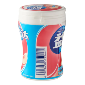 【超市】益达清香蜜桃味40粒口香糖50g