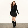 Ariseism 美式复古设计感3色假两件针织开衫女秋季新款外穿上衣 商品缩略图4
