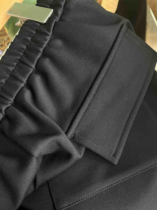 【一件搭所有】噢蜜ooomeooo松紧腰磨毛九分裤 商品图5