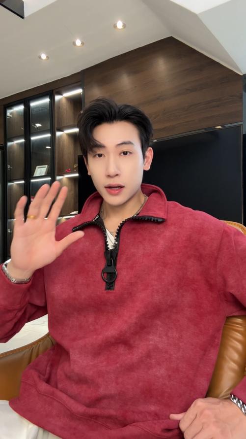 WY1077SDSA男士秋冬新款痞帅男装潮牌扎染半拉链立领卫衣百搭时尚上衣 商品图0