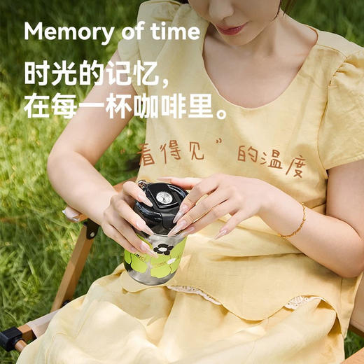 鹿岛时光轮钛咖啡杯炫酷银TG-040-04A（400ml） 商品图7