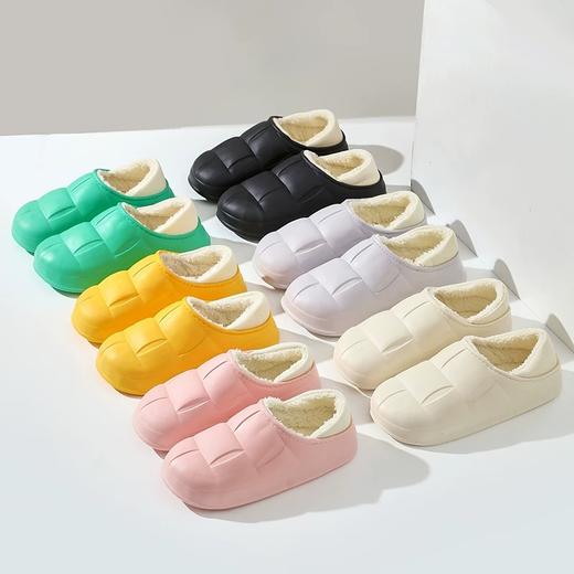 【39元2双】情侣花瓣棉拖鞋丨EVA防水鞋面 软弹有度 行走的“棉被” 商品图6