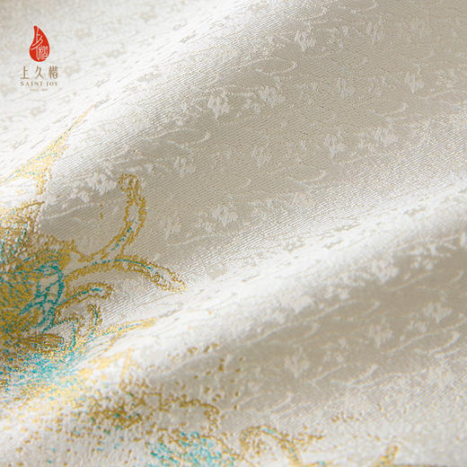 上久楷宋锦新中式轻奢女式马甲 耋算京垓册 CY1045201013 商品图4