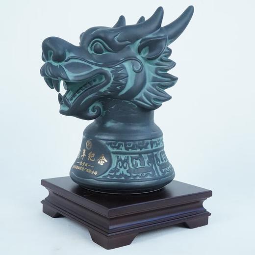【收藏品鉴】2023年 潭酒 龙年纪念龙首 景德镇瓷瓶 酱香型 53度 2.5L*1坛 商品图4