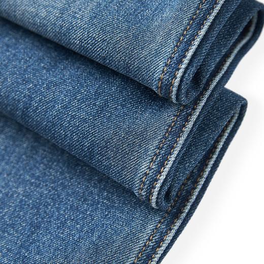 超JUE版型时髦洗水蓝色，高腰微喇牛仔长裤修身显瘦喇叭裤WLZD-2512206 商品图3