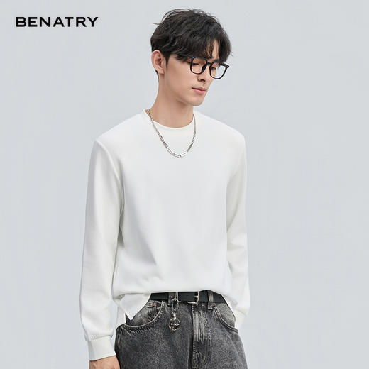 2025秋季新品莫代尔打底T恤ECF313002 商品图2