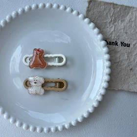 奶咖熊兔边夹 纪念日百货门店同款163844881