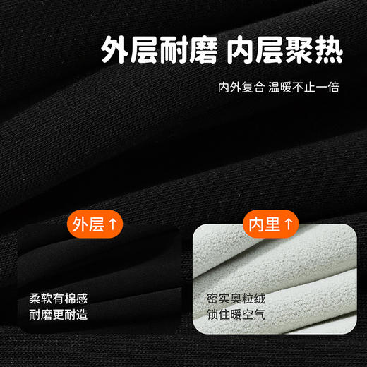 迪士尼25秋冬新款女童针织刺绣长裤儿童户外运动休闲卫裤ZD3EK050 商品图11