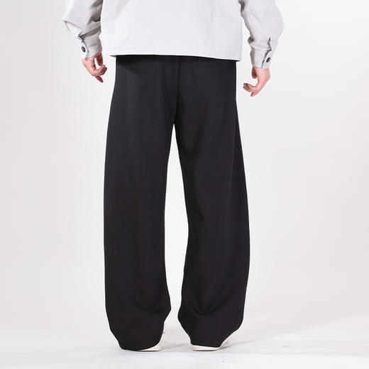 DRONKOO 2025 抽绳侧缝前移袋口同色钉扣中厚卫裤长裤 商品图3