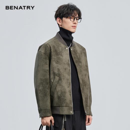 2025秋季新品棒球领茄克ECF300003 商品图6