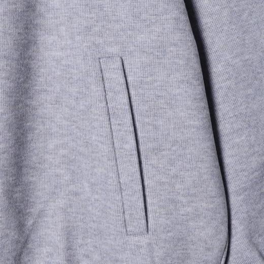 7103SDSA男士秋冬新款痞帅男装韩版纯色拉链连帽卫衣时尚百搭宽松上衣 商品图3