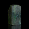 孤品017222孔雀绿斜头大方章-3.5*3.6*7.3cm 商品缩略图1