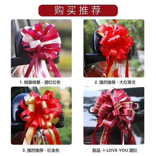婚车球形拉花（10个） 商品图0