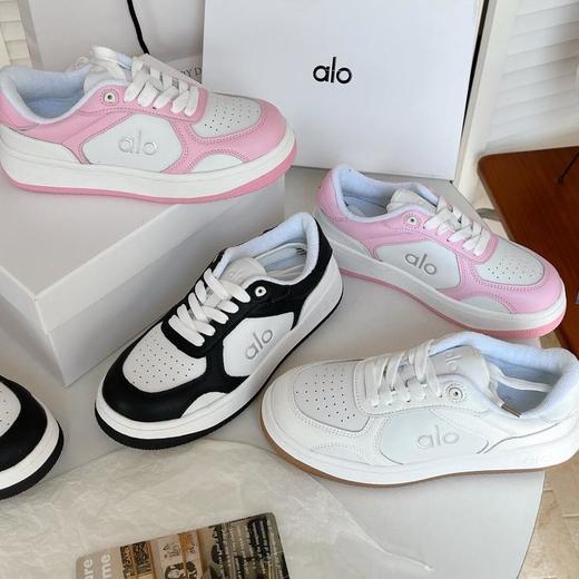 Alo经典肯豆Jisoo智秀同款休闲运动小白鞋板鞋 商品图1