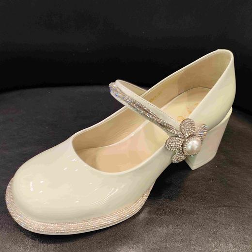 LFGJ 凌介女鞋 X0102 时尚粗跟玛丽珍 商品图0