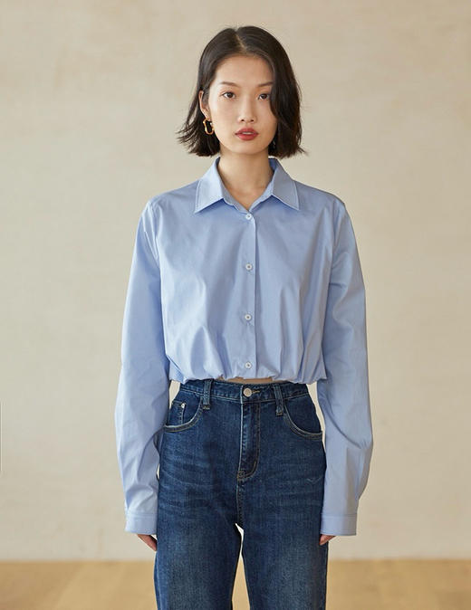 p家走秀款扭扭可衬衫衬衣08253 商品图7