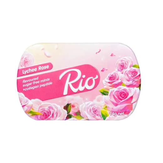 【超市】Rio瑞欧荔枝玫瑰花味薄荷糖14g 商品图0