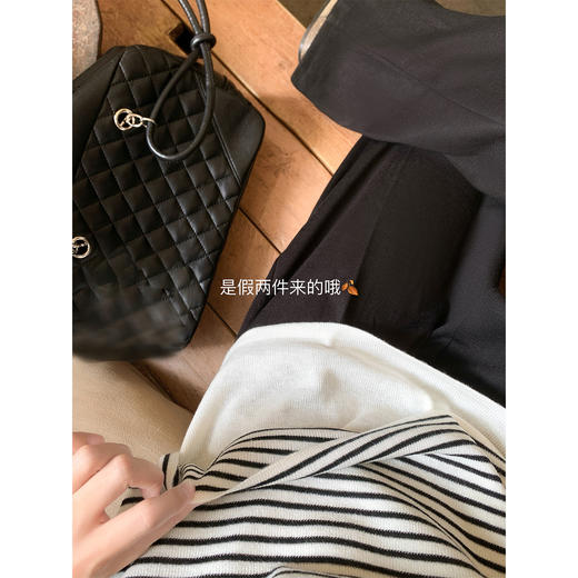 <曾小咸推荐>现货秒杀 ！微信超特价！韩系2色假两件长袖T恤 日常119.99 立减40 秒杀79.99！！ 商品图3