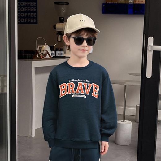 佐丹奴童装SS25商场新款长袖字母卫衣03024606 商品图1