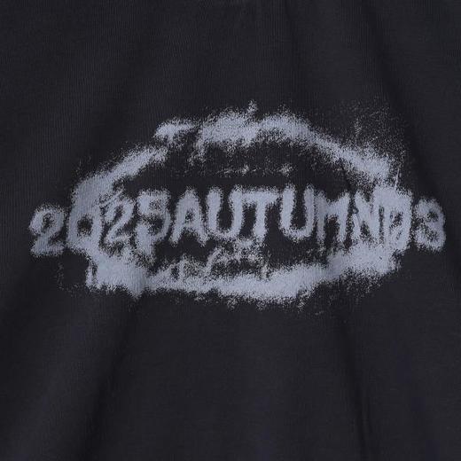 3005SDSA男士秋冬新款痞帅男装美式扎染字母印花圆领卫衣高街套头上衣 商品图3