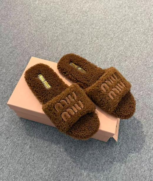 女款毛毛拖鞋017 商品图0