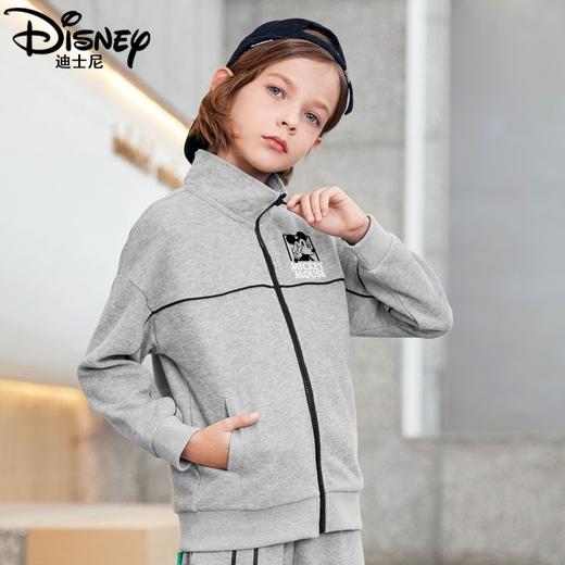 迪士尼男童外套春季2025新款儿童上衣春秋炸街痞帅男大童夹克春装 商品图1