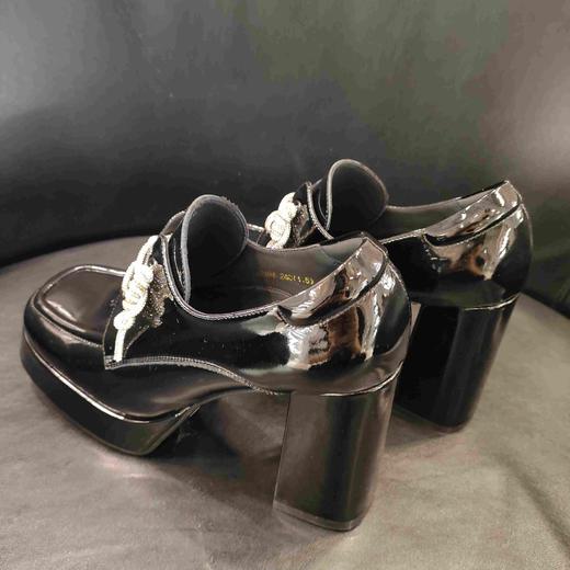 LFGJ凌介女鞋 X0104 时尚百搭粗跟鞋 商品图3