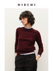 HIDEMI 进口美利奴羊毛柔软细腻纱线打底衫舒适叠穿圆领针织衫 商品缩略图7