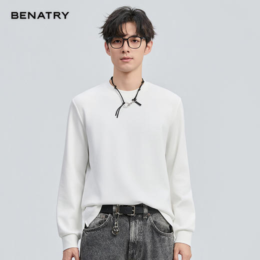 2025秋季新品莫代尔打底T恤ECF313002 商品图1