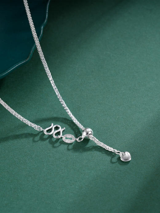 子佩集S990银【熊猫趴趴】双面套链项链【DSDZ003】大师工坊原创作品花丝珐琅彩2509 商品图2