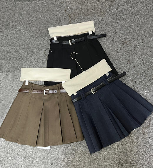 【门店同款】ENJOY秋季韩系高腰百褶裙 165496981 商品图0