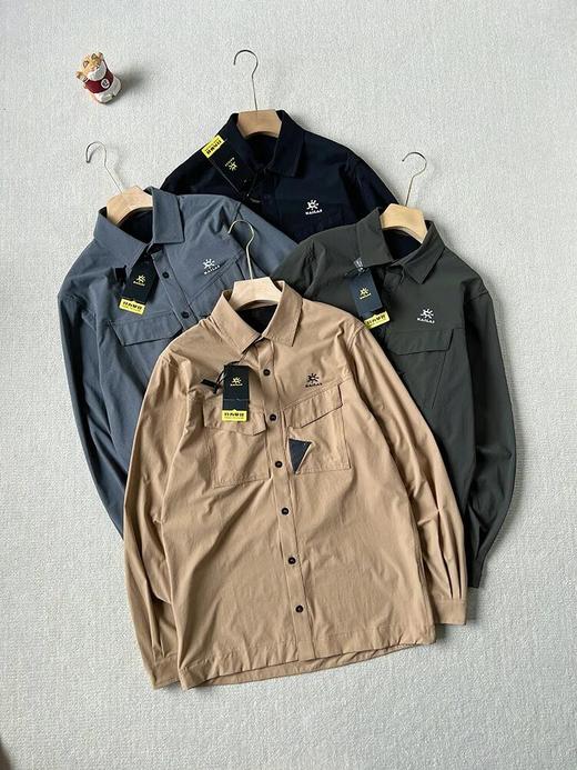 凯le石男子秋冬户外透气工装衬衫 商品图0