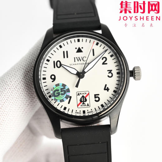新推出 IWC万国 G5飞行员系列IW328210 马克二十系列 IWC-梅赛德斯- AMG马石油F1车队特别款 F1赛车 黑桃A 男士腕表 商品图1