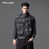 PINLI品立2025秋季新款户外潮牌连帽工装马甲男宽松休闲背心外套GD253107108 商品缩略图3