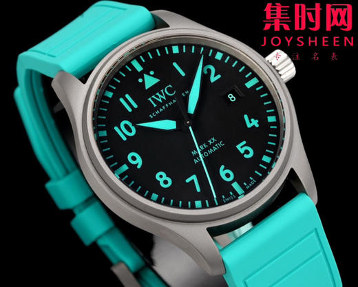 新品重磅来袭 IWC万国 TW飞行员系列 全新马克二十AMG马石油F1车队特别版IW328210/瑞士空中巡逻兵钛金属特别版IW328209 超轻钛金属 男士腕表 商品图2
