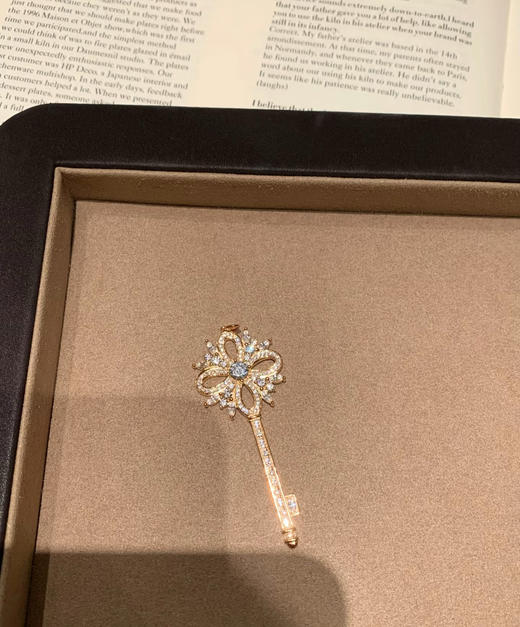 TB64-TIFFANY & CO.蒂芙尼 Keys 系列 Tiffany Victoria 钥匙吊坠 项链 女款（XK） 商品图1