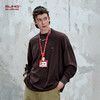 BJHG不计后果衬衫袖德绒卫衣男款秋季潮牌美式休闲简约圆领卫衣女 商品缩略图2