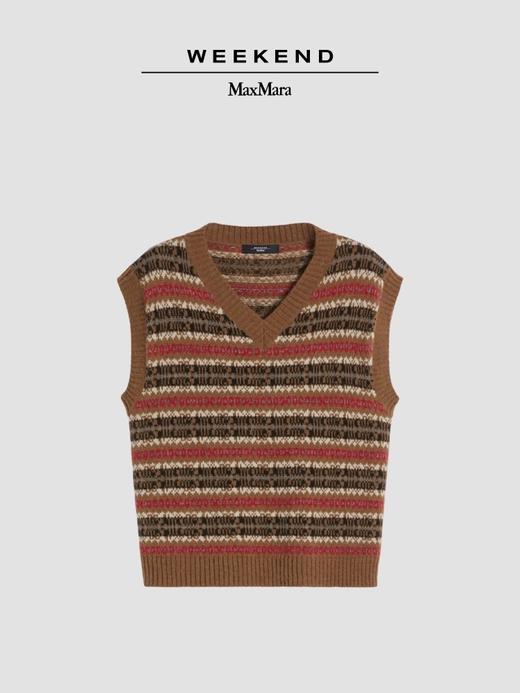 2楼Weekend MaxMara 2025秋冬新款女士羊驼毛混纺针织背心吊牌价2900元 商品图2