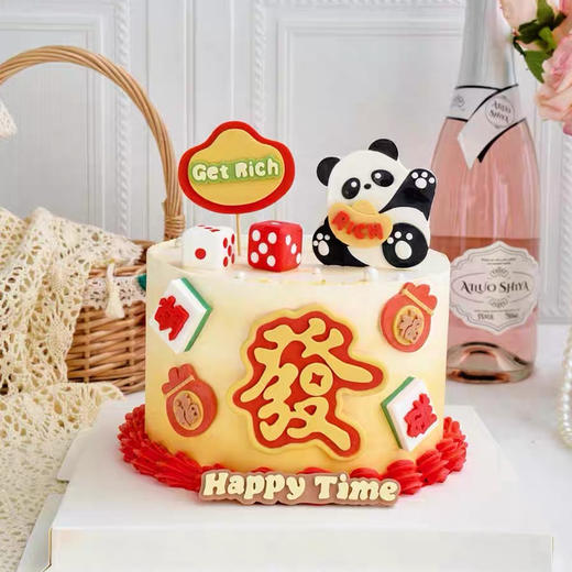 暴富熊猫（舒芙蕾蛋糕胚） 商品图2