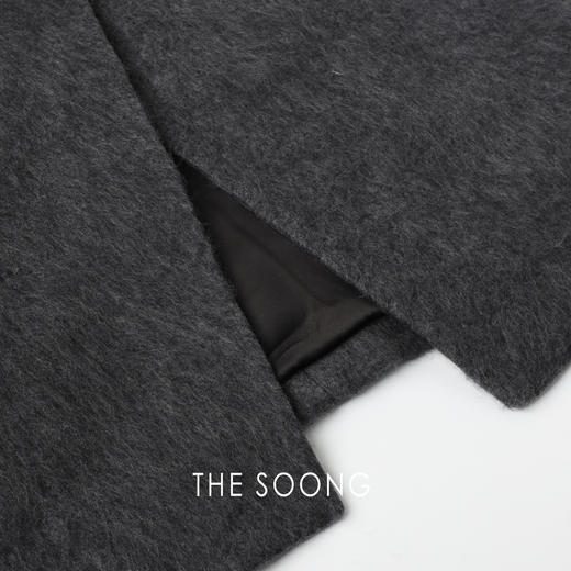 THESOONG/山羊绒外套女秋冬2025新款羊毛大衣女长款气质流苏HWDY7588 商品图6