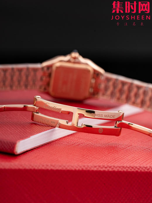 卡地亚猎豹系列 猎豹迷你 表盘尺寸19mm*25mm 女士腕表 原版瑞士进口石英机芯 商品图8