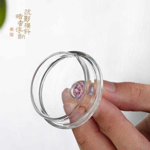 暗香疏影/秦权小泡壶/高硼硅玻璃耐热泡茶壶家用耐高温可煮200ml 商品图2
