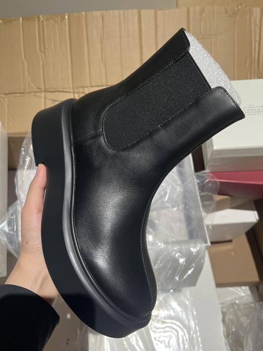 XX78-the row 皮革 圆头套筒 短筒 切尔西靴  厚底（KS*MM） 商品图1