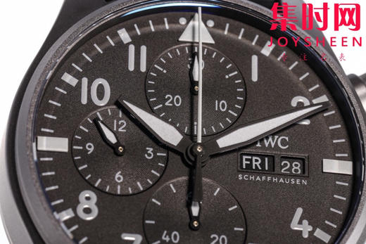 新品万国IWC TW飞行员计时系列 梅赛德斯AMG工程师强强联手IW388108 F1赛车 马石油绿 表径41mm 男士腕表 商品图3