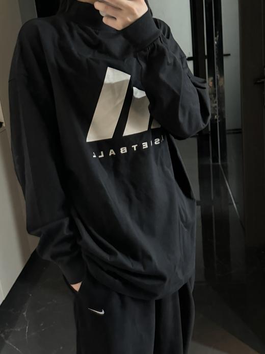 a迪黑色长袖T恤 正反2穿(蕾姐xs,版型偏宽松） 商品图3